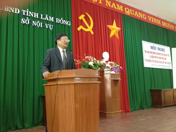 Lam Dong province holds a conference to introduce Decree 92/2012/ND-CP